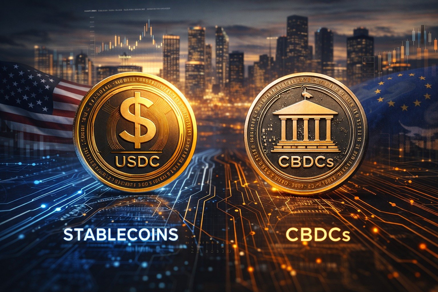 Stablecoins vs. CBDCs: Which One Will Control Global Payments?The financial landscape of 2026 is defined by a “