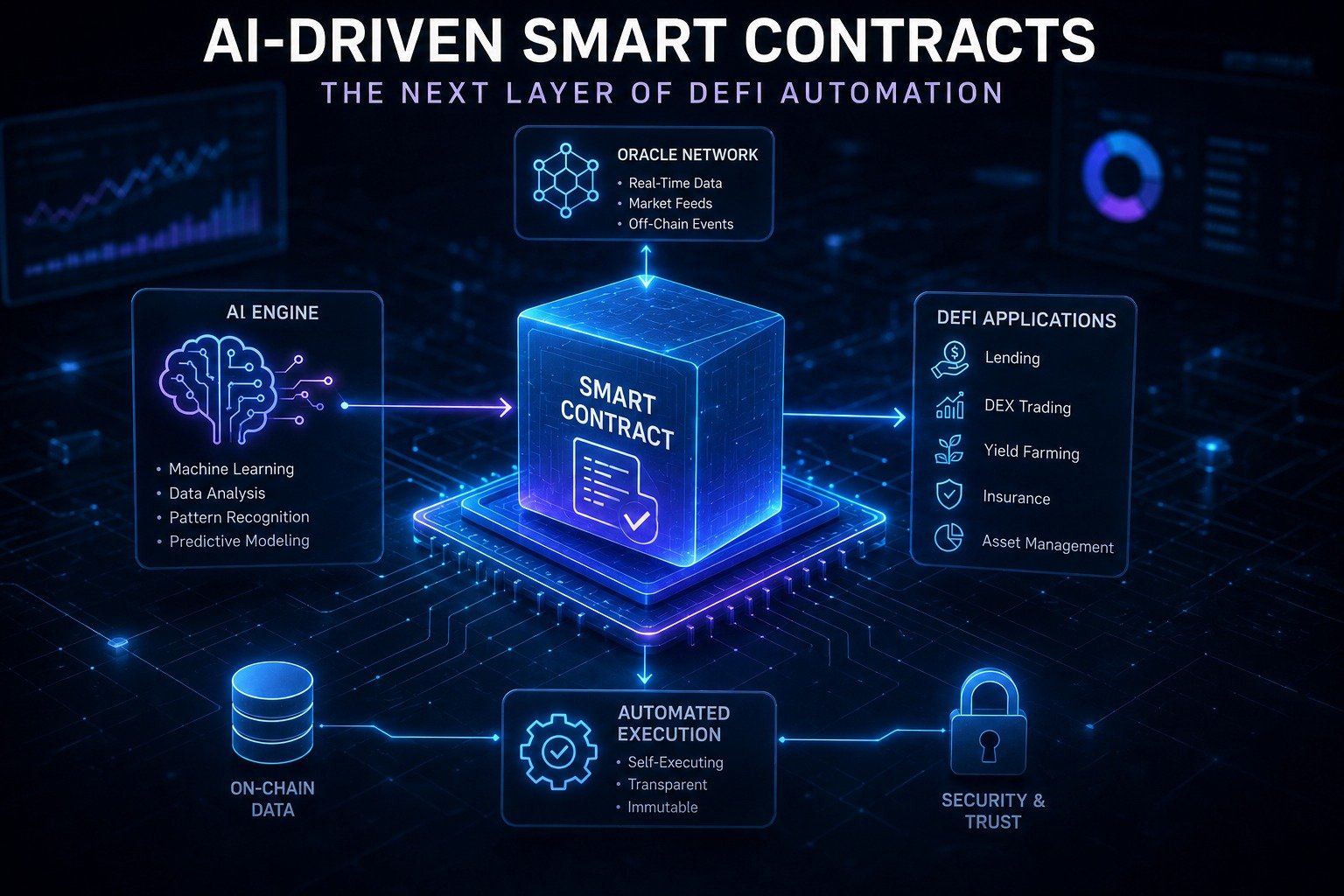 AI-Driven Smart Contracts: The Next Layer of DeFi Automation