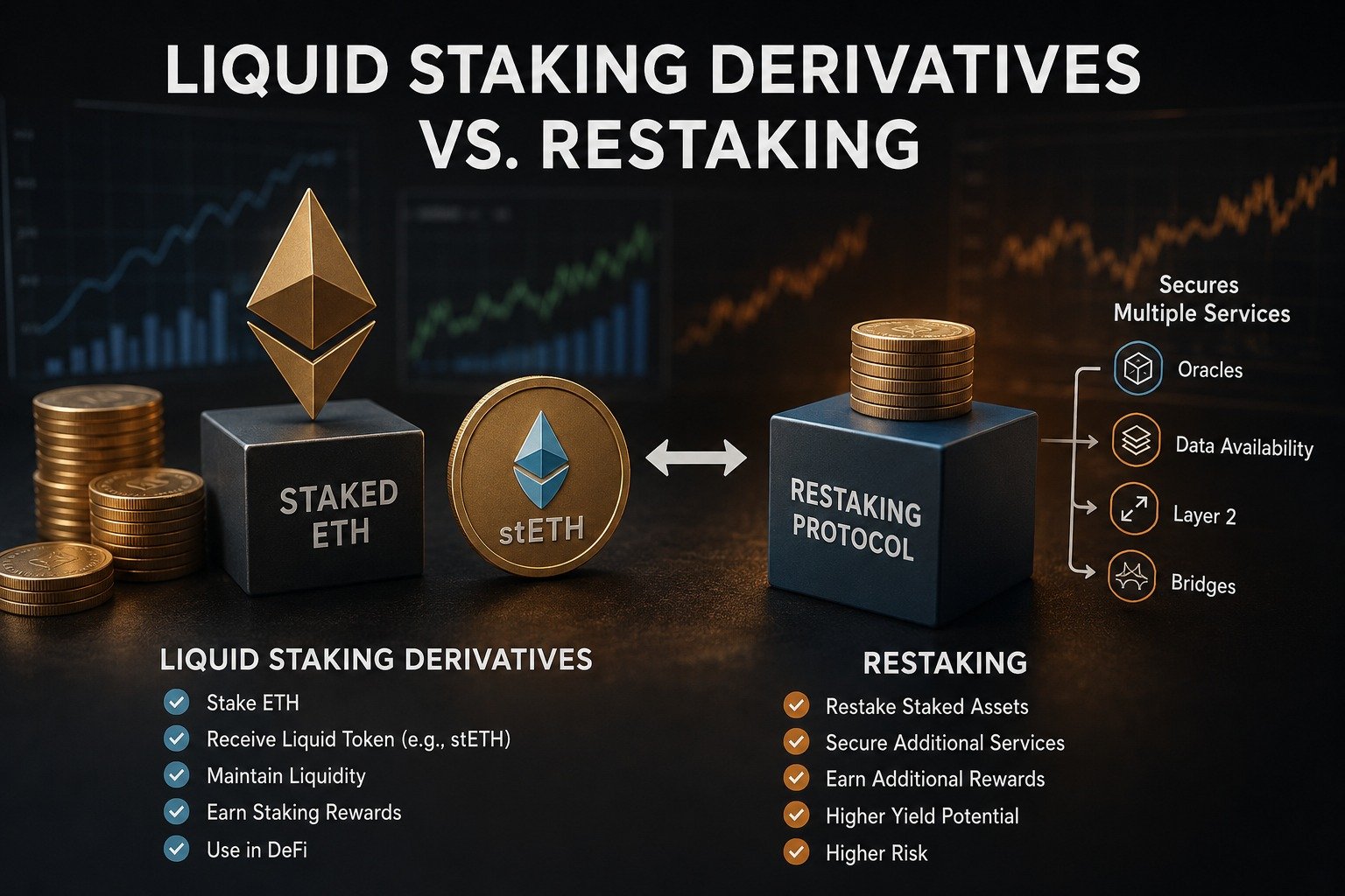 Liquid Staking Derivatives (LSDs) vs. Restaking: Understanding the Future of Ethereum Yield Generation